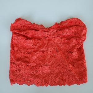 Irene's Story lace cropped bandeau
